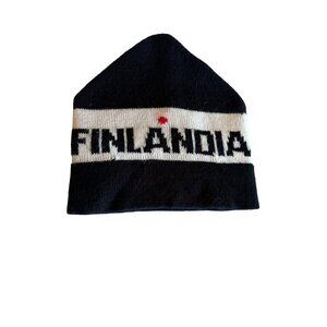 Vintage Finlandia Knit Beanie Hat